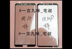 Links das Frontpanel des vermeintlichen Mate 10, rechts die Pro-Version.