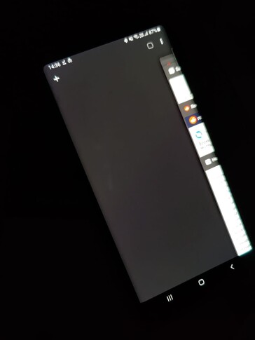 Hier ein Referenzvergleich mit dem Galaxy Note9.