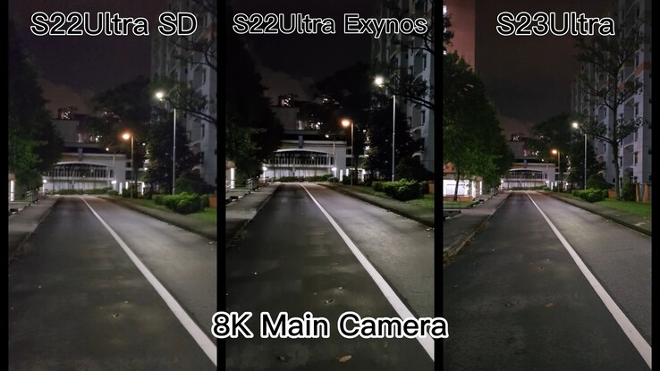 8K-Video war am Galaxy S22 Ultra in beiden Modellen schlecht, zumindest im Vergleich mit dem Galaxy S23 Ultra.