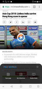 Page-Marker-Erweiterung in Chrome