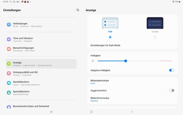 Test Samsung Galaxy Tab S8+ Tablet