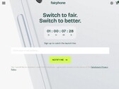 Erscheint das Fairphone 6 am 25.06. um 11: Uhr? (Bildquelle: Fairphone.com – als Screenshot)