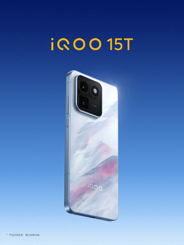 Das iQoo 15T kommt in einer Farbvariante namens