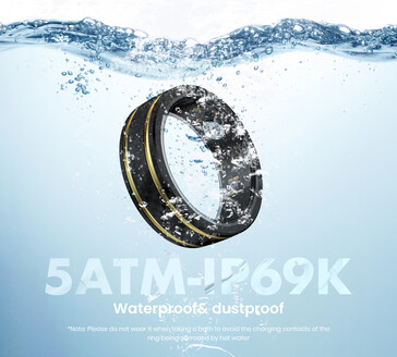 Der Ring ist wasserdicht (Bildquelle: Rollme)