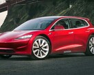 Tesla Model 2 sieht aus wie ein Mini-Model Y, nicht wie ein heißer Flitzer  (Rendering: Autocar)