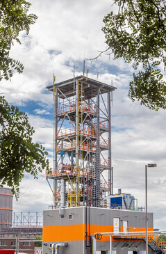 Zukunft der Stahlherstellung? Die Praxis wird es zeigen. (Quelle: Salzgitter AG)