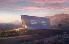 Ein Modell des Aurora-Kraftwerks von Oklo (Bildquelle: Oklo)