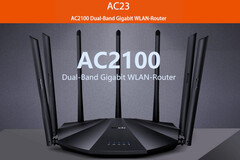 Tenda AC23: AC2100-WLAN Router mit sieben Antennen