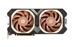 Nach einer GeForce RTX 3070 will Asus offenbar auch eine GeForce RTX 3080 mit Noctua-Lüftern bestücken. (Bild: VideoCardz)