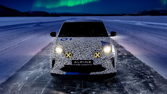 Heißer Elektro-Flitzer am Polarkreis: Alpine A290 bei Fahrtests auf Eis und Schnee. 