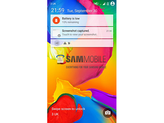 Das neue Android L soll lebendig und natürlich aussehen (Bild: Sam Mobile)