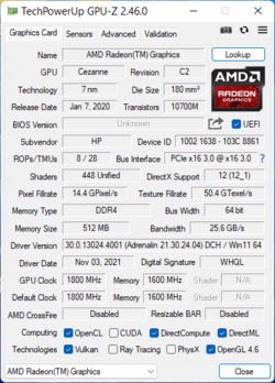 AMD Radeon RX-Vega-7-iGPU