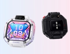 Die Huawei Watch Kids X1 Pro lässt sich abnehmen und als Kamera verwenden.