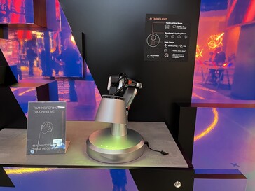 Die Tischleuchte ist aktuell nur ein Prototoyp.