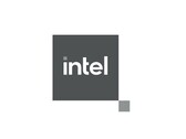 Das neue Intel-Logo verzichtet komplett auf den ikonischen "Schwung", stattdessen gibt es zwei schlichte Quadrate. (Bild: Intel)