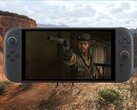  Das Red Dead Redemption-Upgrade für die Switch 2 im Handheld-Modus in Aktion. (Bildquelle: Rockstar Games, Nintendo mit Bearbeitungen)