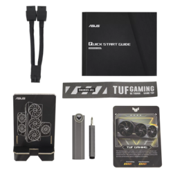 Asus TUF Gaming GeForce RTX 4070 Ti Super: Inbox-Zubehör (Bildquelle: Asus)