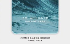 Xiaomi Mi Mix 3: 5G sowie Version mit 10 GB RAM offiziell bestätigt