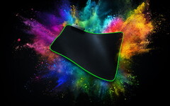 Razer Goliathus Chroma Gaming-Mauspads sorgen für Lichteffekte auf dem Desktop.