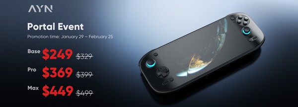 Der Odin 2 Portal ist weiterhin zu den oben genannten reduzierten Preisen erhältlich.