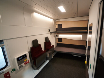 Ausstattung des PRM-Abteils. (Foto: Andreas Sebayang/Notebookcheck.com)