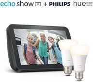 Echo Show 8 (1. Gen, 2019) + Philips Hue White Doppelpack