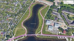 GPS-Test: Seeumrundung