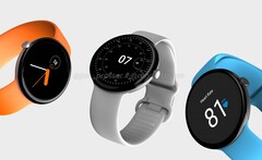 Laut Jon Prosser soll die Google Pixel Watch mit WearOS so aussehen wie auf diesen Bildern.