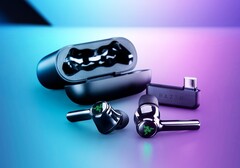 Die Razer Hammerhead Pro HyperSpeed versprechen eine besonders geringe Latenz dank USB-C-Transmitter. (Bild: Razer)