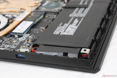 Die Handballenauflagen vibrieren auch bei hoher Lautstärke nicht