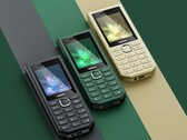 Das Nokia 300 Charge wird in drei Farben angeboten, inklusive Beige, Grün und Schwarz.