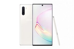 Aura White gibt's nur beim Note 10+, dafür gibt's das Note 10 in Aura Pink.
