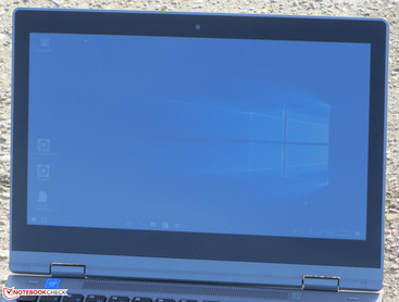 Außeneinsatz (Sonne hinter dem Gerät)