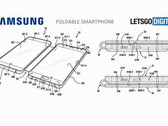 Samsung Patent für ein foldable Smartphone