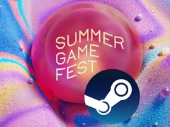 Summer Game Fest Banner mit Steam Logo