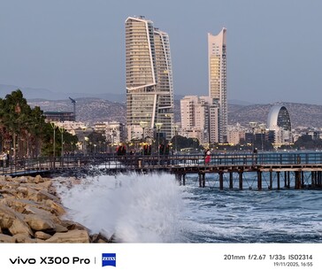 Vivo X300 Pro 200mm ohne Tele-Konverter.