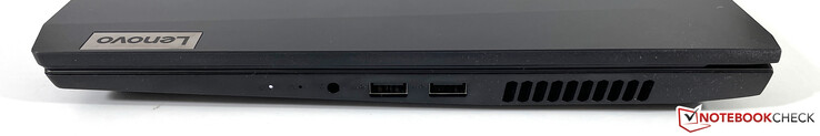 Rechts: 3,5-mm-Audio, 2x USB-A 3.2 Gen.1