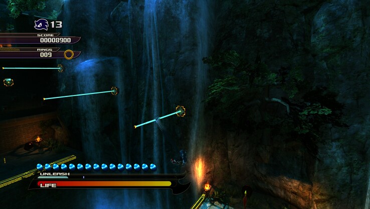Als Werehog durch die nächtlichen Levels von Sonic Unleashed schwingen – etwas, das auf dem PC vor der Veröffentlichung von Unleashed Recompiled nur mithilfe von Emulation möglich war