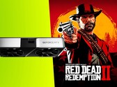 Red Dead Redemption 2 erhält mit DLSS eine deutlich höhere Bildrate auf Nidia-Grafikkarten. (Bild: Nvidia / Rockstar, bearbeitet)