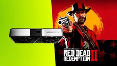 Red Dead Redemption 2 erhält mit DLSS eine deutlich höhere Bildrate auf Nidia-Grafikkarten. (Bild: Nvidia / Rockstar, bearbeitet)