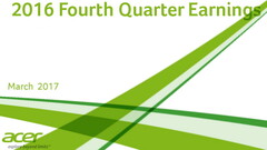 Acer: Verlust und weniger Umsatz im Geschäftsjahr 2016