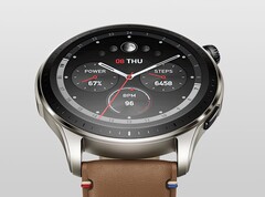 Die Amazfit GTR 4 Smartwatch erhält eine ChatGPT-Integration sowie ein erstes KI-Zifferblatt. (Bild: Amazfit)