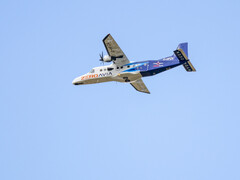 Die umgebaute Dornier 228 mit einem ZA600-Triebwerk. (Foto: Zeroavia)