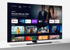 Der Medion Life X15549 QLED Smart TV wird bei Aldi mit 80 Euro Rabatt angeboten. (Bild: Medion)