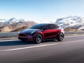 Die hübsche "Midnight Cherry Red" Lackierung des Model Y wird exklusiv in der Gigafactory Berlin angeboten (Bild: Tesla)