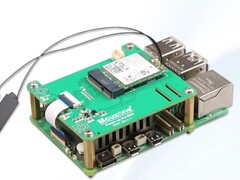 Mcuzone MPW7: Raspberry Pi-HAT für WiFi 7 und NPU