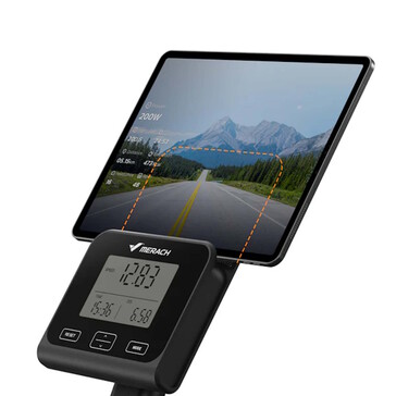 Ein Tablet lässt sich befestigen