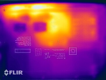 Dynabook Tecra A40 Stresstest unten