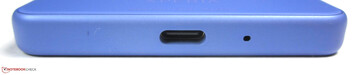 Fußseite: USB-C 2.0, Mikrofon