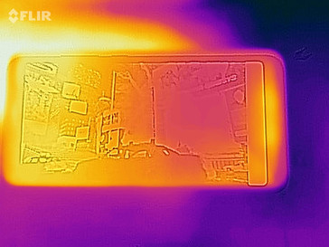 Wärmebildaufnahme - Vorderseite